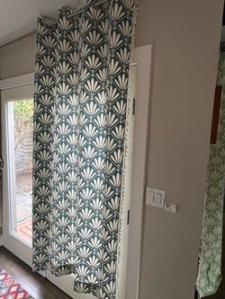 New 7 feet window curtain 60% light blocking