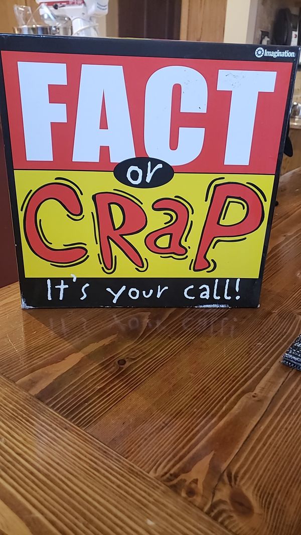 Fact or crap game board for Sale in Winfield, IL - OfferUp