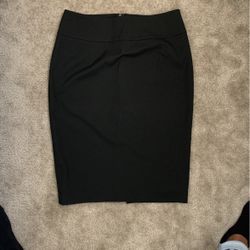 Black Pencil” Skirt Size 8 Like New  “Mossimo”