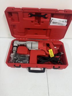 Milwaukee 7 Amp Corded 1/2 in. Corded Right-Angle Drill Kit with Hard Case