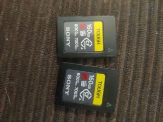 Sony Tough 160GB CFexpress Type A Cards (x2)
