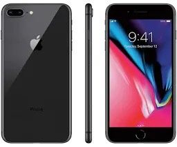 iPhone 8 Plus 64GB Space Gray Unlocked **Cracked in Bottom Left Conner**