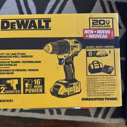 Dewalt Drill Kit Brand New