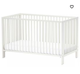 White IKEA Gulliver Crib