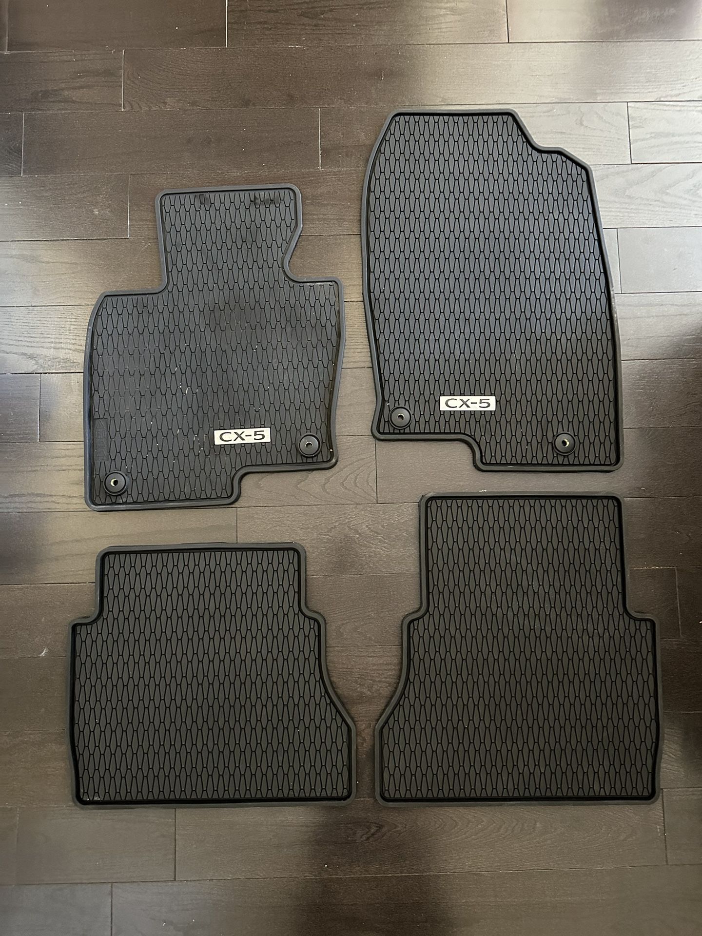 2023 Mazda CX5 All Weather Mats And Trunk Liner. 