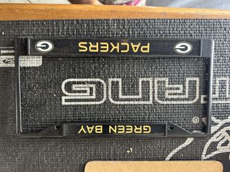 Packers Metal License Plate