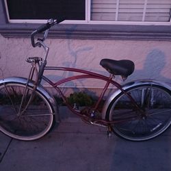 Men's 26" Old School Schwinn classic beach cruiser