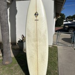 7’2 Surfboard With Board Bag