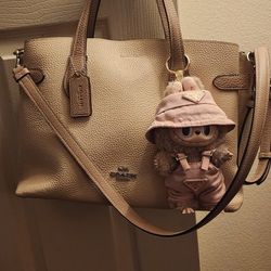 Pink Purse With Labubu 