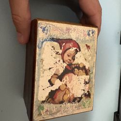 Vintage Japanese Music Box – Plays Melody When Opened 