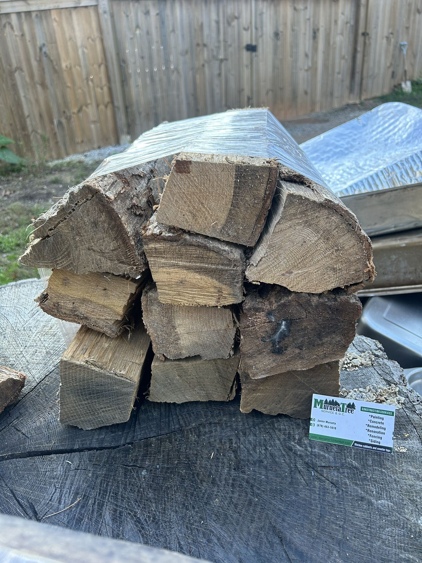 Bundle Of Firewood For Sale