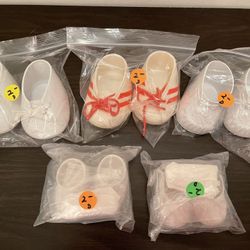 Doll Shoes (5 Pair)