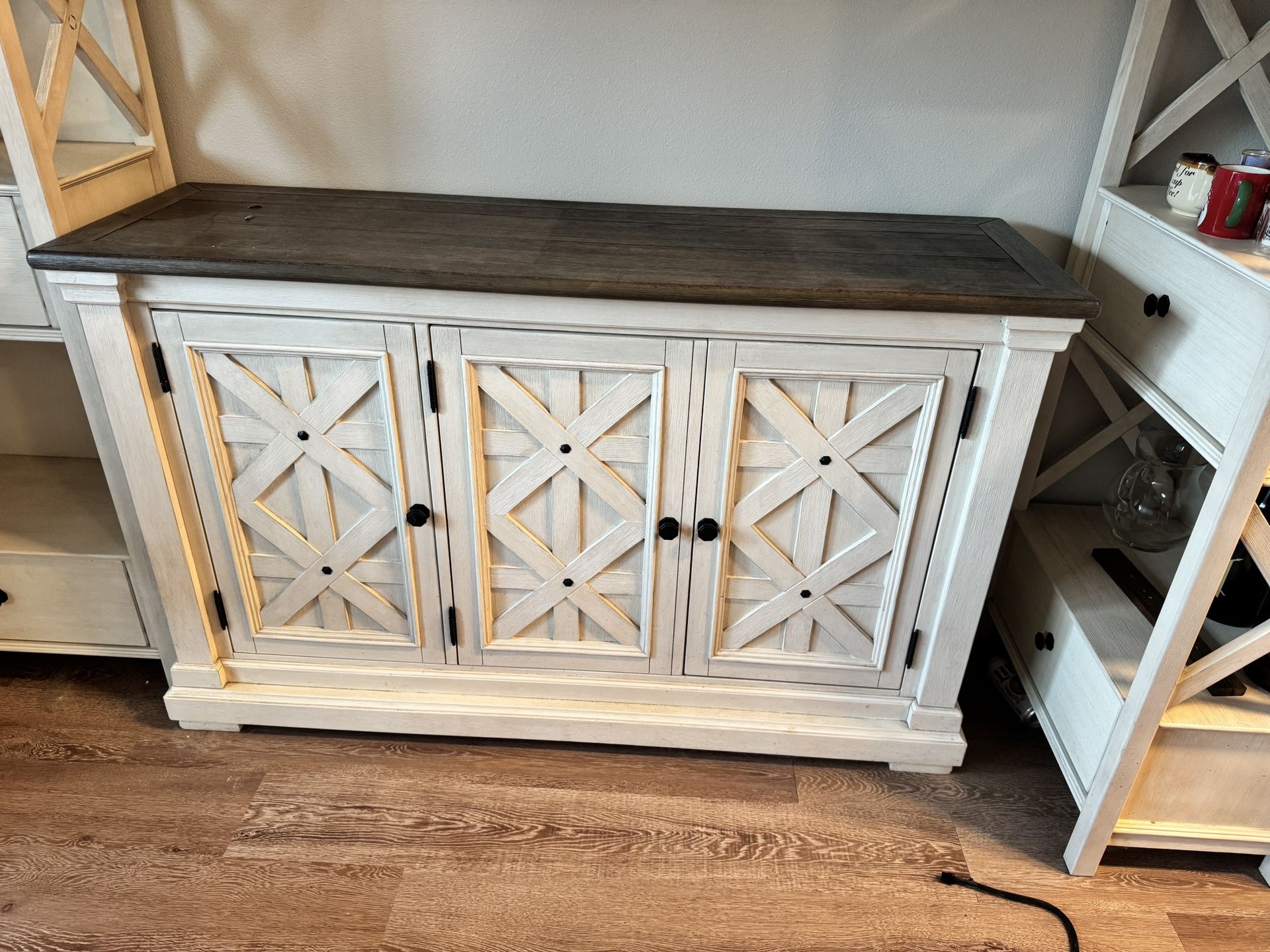 Ashley Furniture Server And Shelves