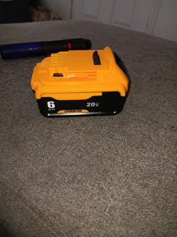20v 6ah Dewalt battery