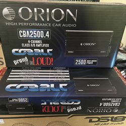 NEW AMP ORION SERIES COBALT 2500.4
