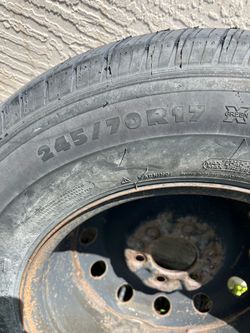 245/70/17 tire and 6x135 wheel