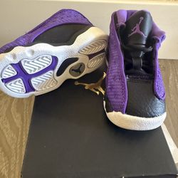 Purple Venom" Jordan 13 Retro - Toddler 3c - Brand New 