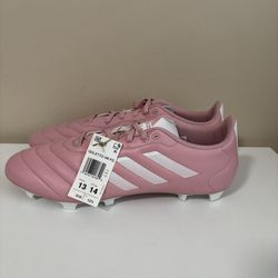 Mens 13 Womens 14 Adidas Goletto VIII FG Soccer Cleat Pink White GW6164 NEW