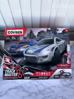 Covsen track master racing 1:43 scale slot car racing set