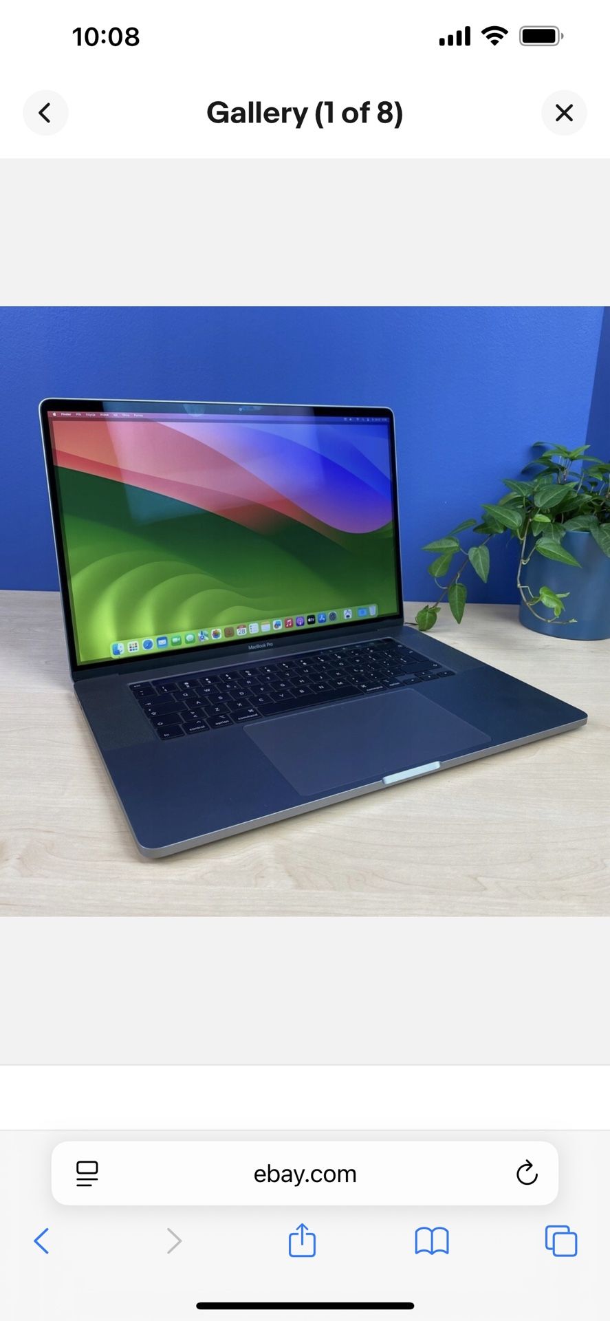 16” Apple MacBook Pro I9 (64Gigs/1TB)
