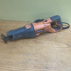 Ridgid Reciprocating Saw Sawzall 