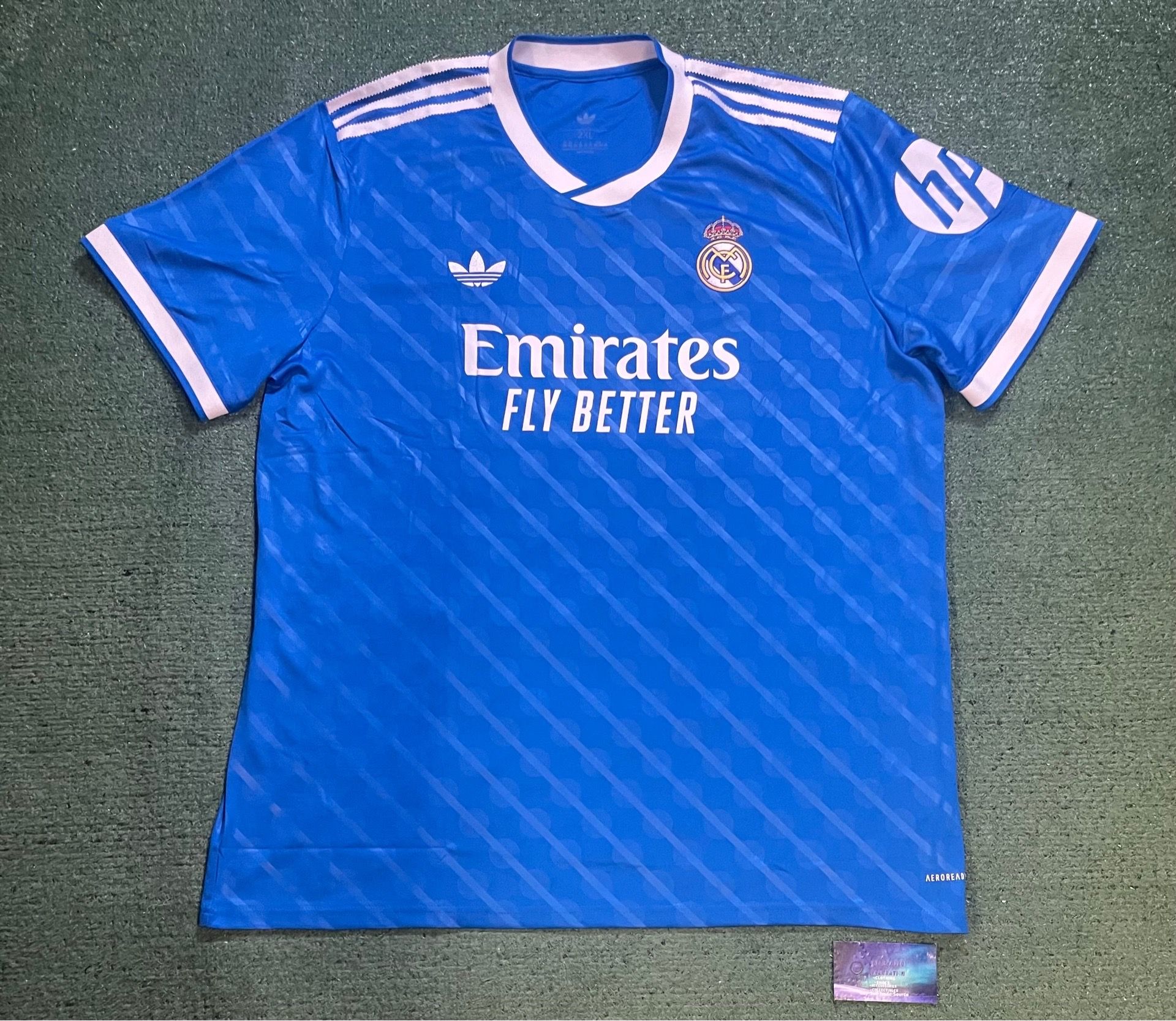 Adidas Real Madrid 25/26 blue bird jersey