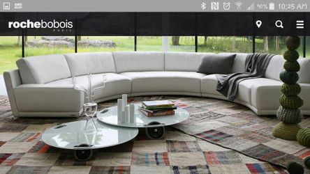 SOLSTICE ROUNDED CORNER COUCH COMPOSITION Italy/France design Philippe Bouix