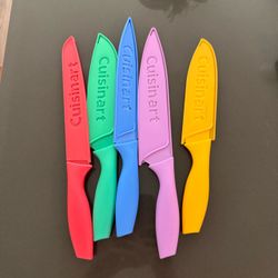 Cuisinart 5 piece knife set +kitchen stuff