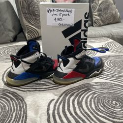 AIR JORDAN 270 Black, White, Red, and Blue