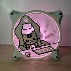 Custom 3D Gaming PC Fan Shroud/Cover