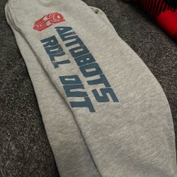 Transformers Kids  Grey Sweatspants