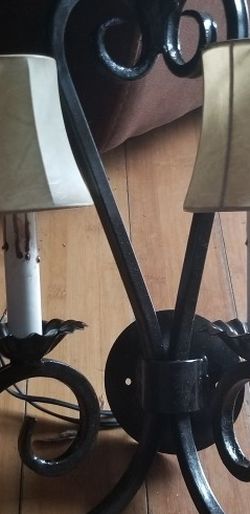 5 metal Wall Lamps Interior 