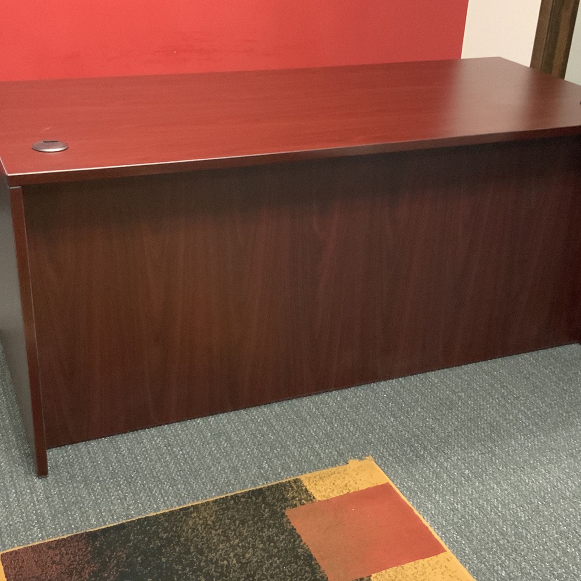 Executive Brown Wooden Desk