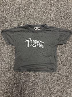 Tupac 2PAC Graphic Crop T-Shirt