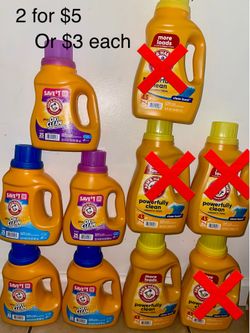 Laundry detergent Arm & hammer