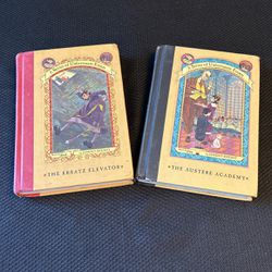 A Series Of Unfortunate Events Two Books Included