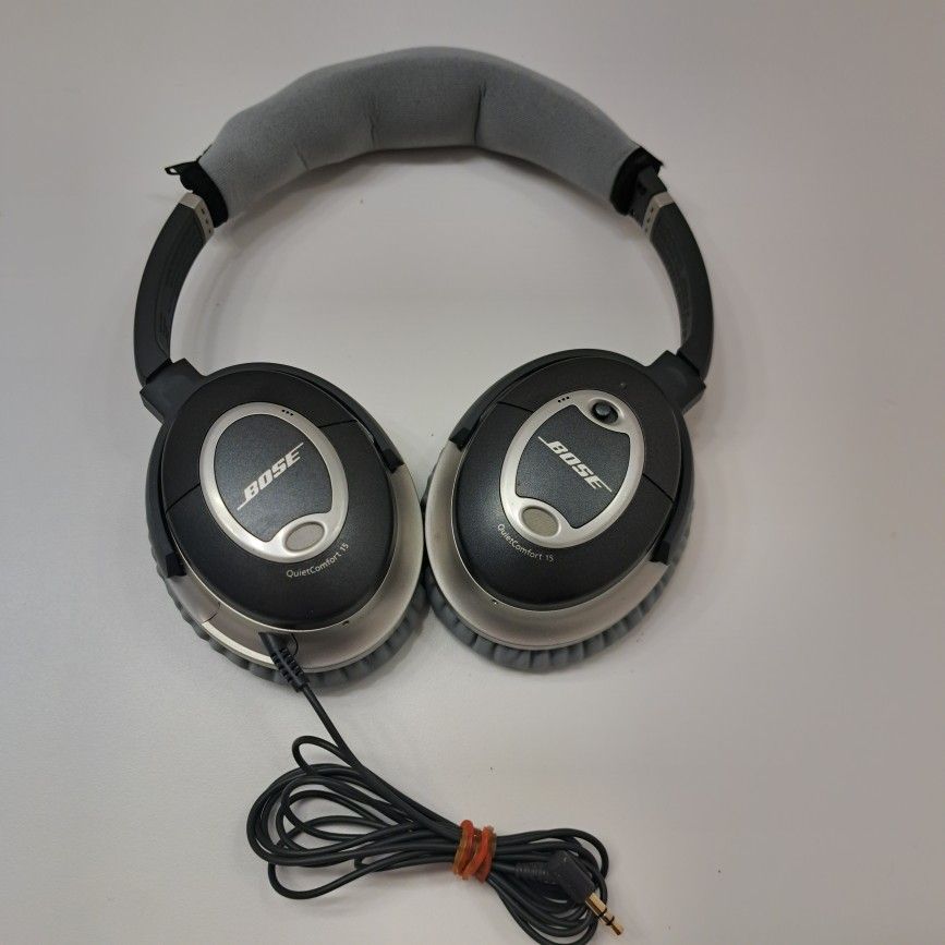 Bose QuietComfort 15 QC15 Wired Noise Cancelling Headphones Limited Gray Edition