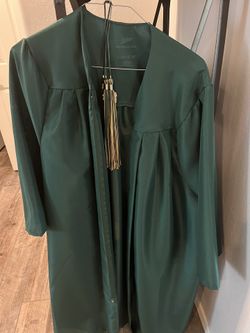 Green Joltens Graduation Gown Obo