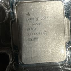 Intel Core I7-14700K 14th Gen