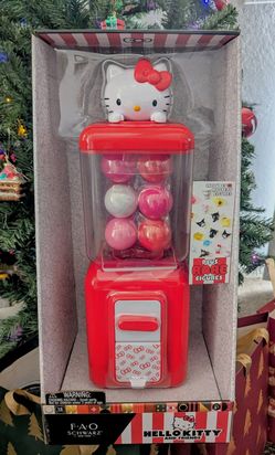 FAO Schwarz Hello Kitty Sanrio Throwback Vending Machine New Sealed