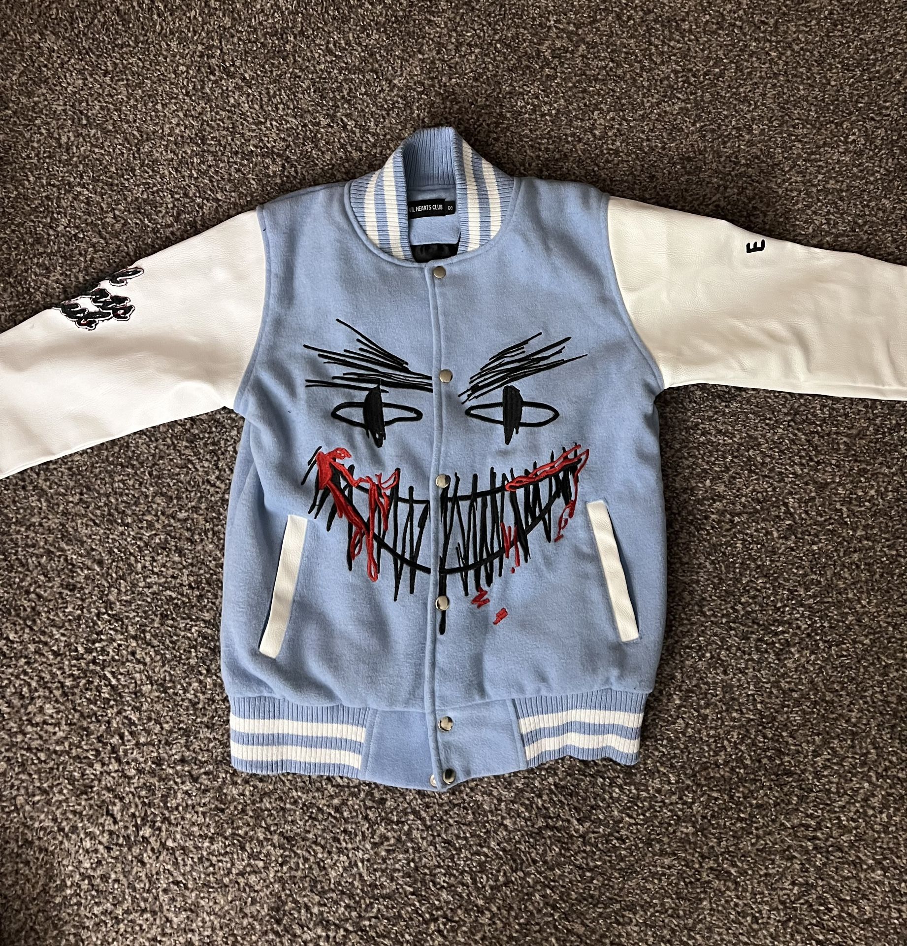 Evil Hearts Club Varsity Jacket