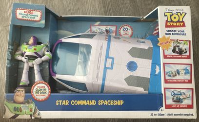Disney Toy Story Star Command Spaceship Buzz Lightyear Figure Playset 2019 New