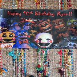 Happy 10th birthday Banner