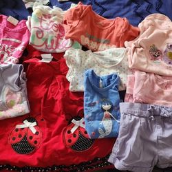 18 To 24 Months Girls Clothing/ 2nd Picture Clothes Are For Free With The Purchase Of 1st Picture Clothes