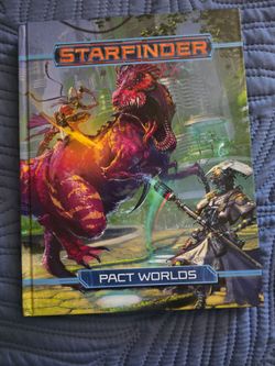 Starfinder Pact Worlds Hardcover RPG Book