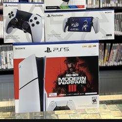 Ps5 Slim Disc  And Ps5 Disc Editions Bundle 