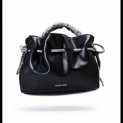 Badgley Mischka- Solid Snake Combo Handbag