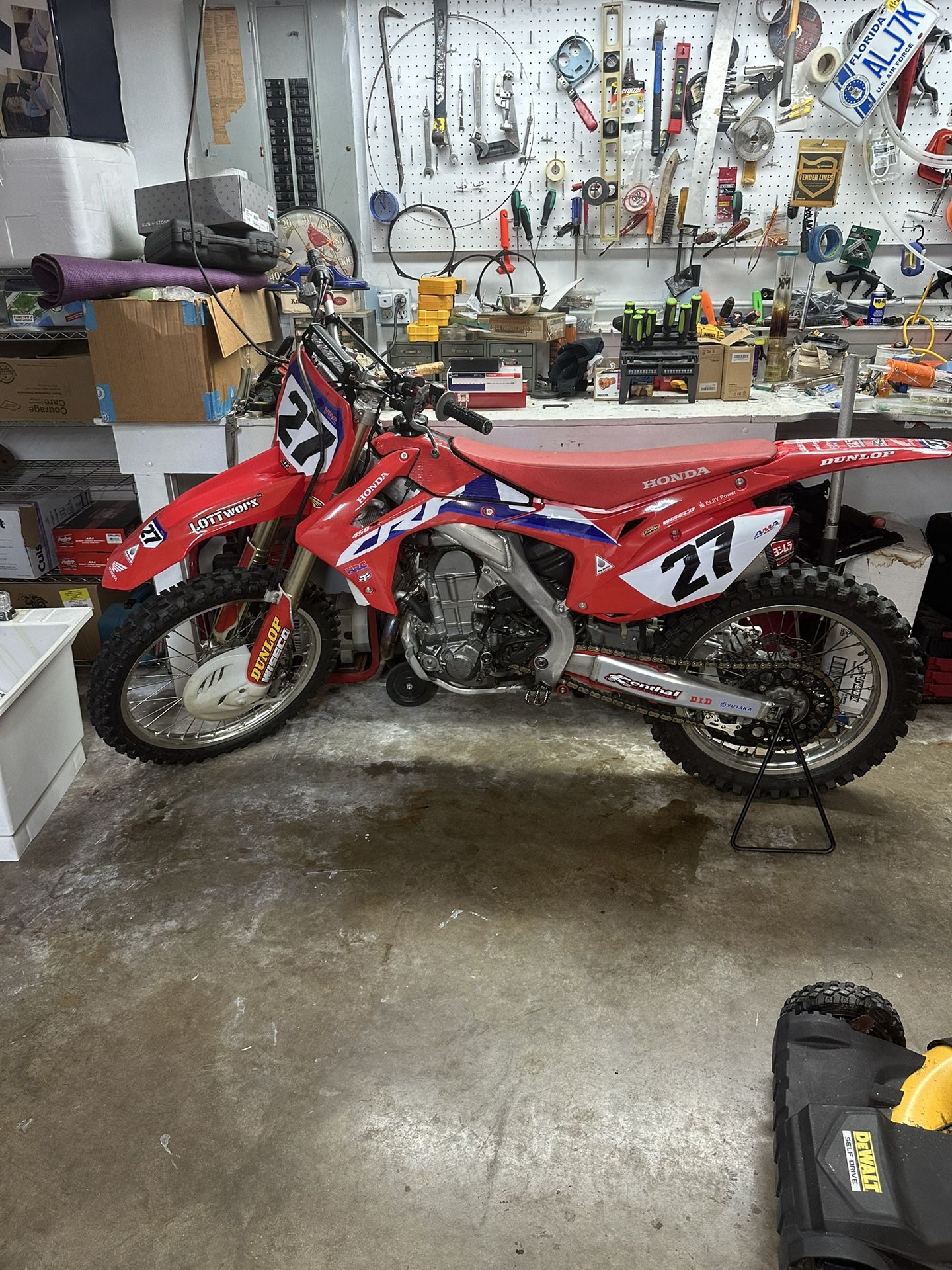 Dirt bike Honda 450