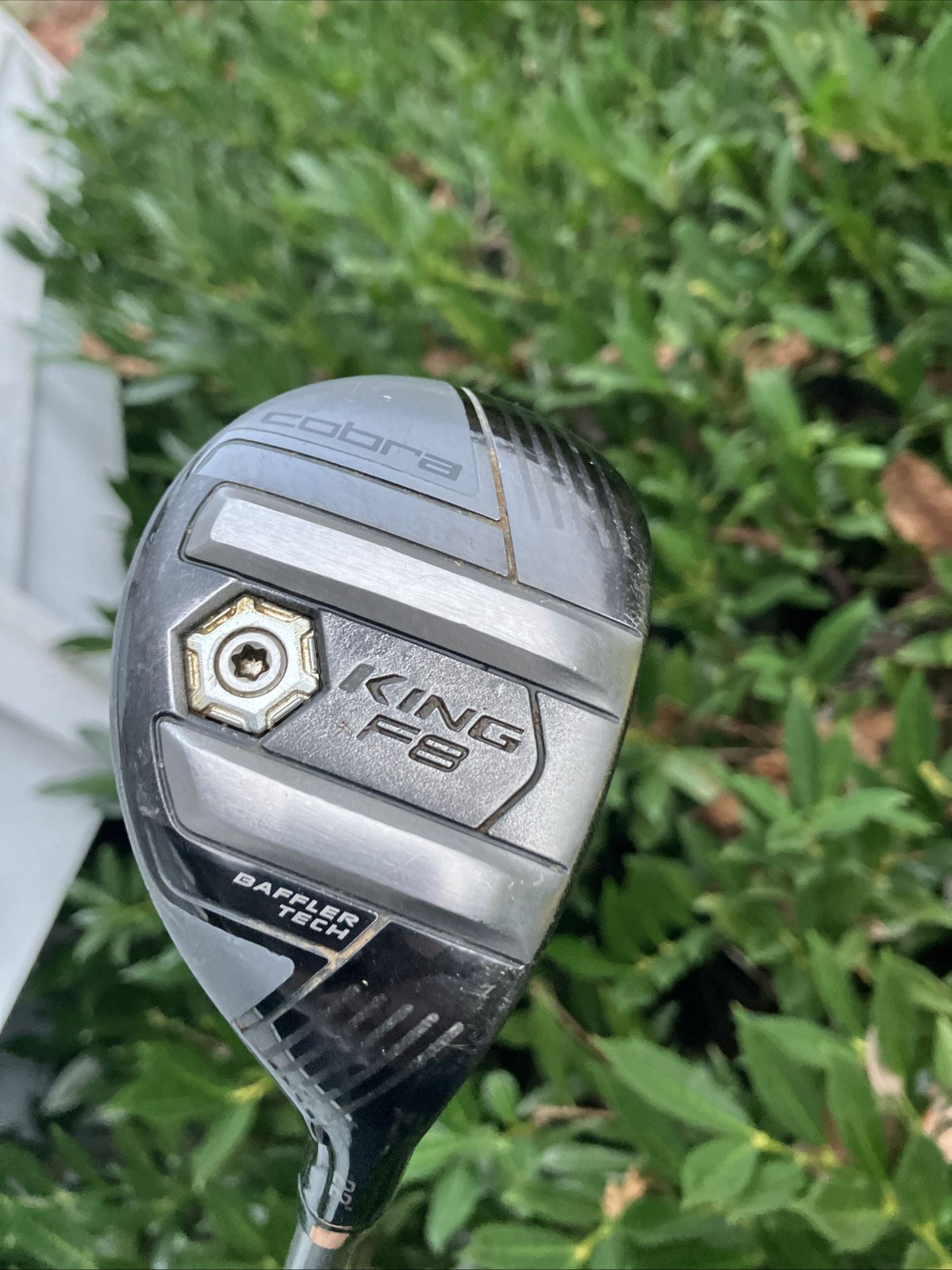 Cobra King F8 Grey/Black 22° 4H Hybrid Regular Flex Rogue Iomic Midsize Nardo