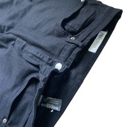 ZARA BLACK CARGO JEANS SIZE 32